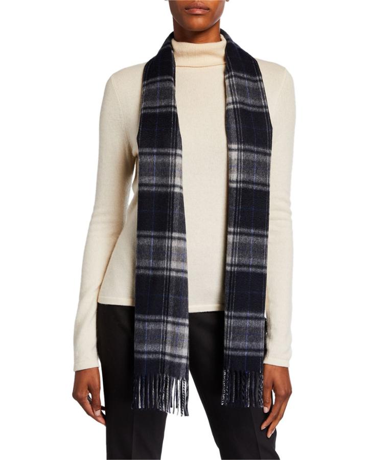 Cashmere Large Check Plaid