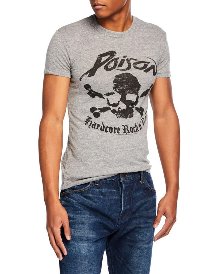 Men's Poison Hardcore Graphic T-shirt