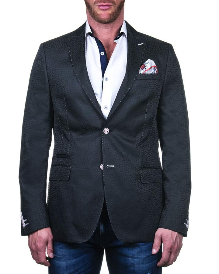 Men's Beethoven Blazer - Multi-cell Black