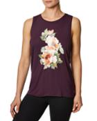 Stay Wild Floral High-low Tank
