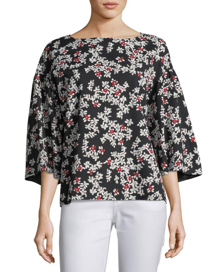 Gwendolyn Fresh Floral-print Blouse