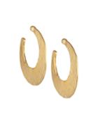 Crescent Hoop Earrings