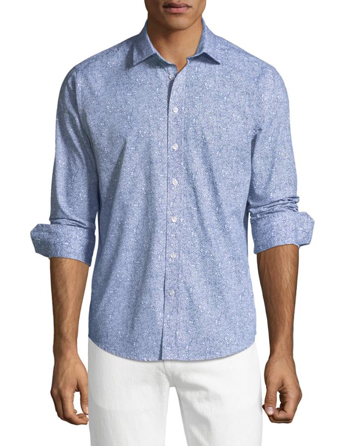 Classic-fit Mini-floral