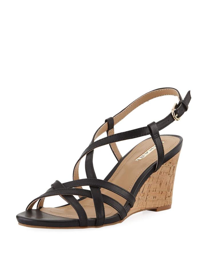 Future Leather Wedge