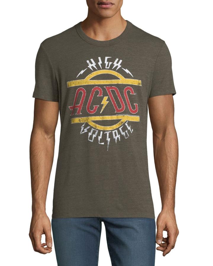 Men's Ac/dc High Voltage Graphic T-shirt