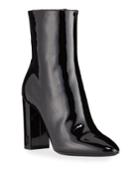 Lou Patent Leather Booties