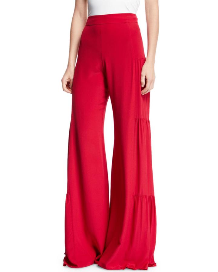 Talley Shirred Wide-leg