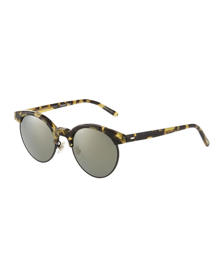 Round Browline Tortoiseshell Acetate