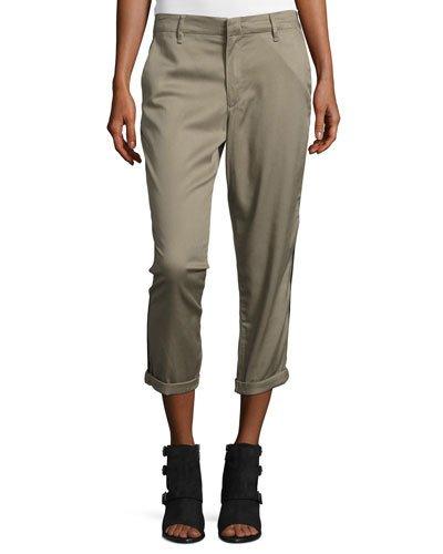 Chino Relaxed-fit Ankle Pants,