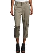 Chino Relaxed-fit Ankle Pants,