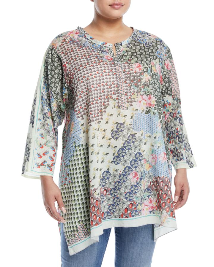 Pavo 3/4-sleeve Tunic,