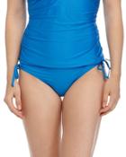 Solid Tunnel-side Swim Bottom, Blue