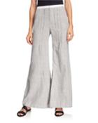 Ebba Striped Wide-leg Pants