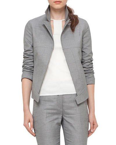Structured Long-sleeve Jacket,