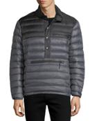 Quilted Puffer Pullover Jacket