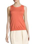 Round-neck Sleeveless