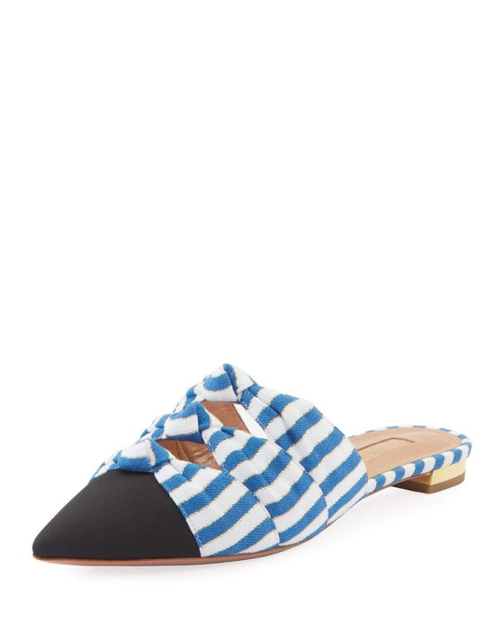 Mondaine Flat Nautical-stripe Grosgrain