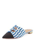 Mondaine Flat Nautical-stripe Grosgrain