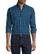 Plaid Long-sleeve Woven