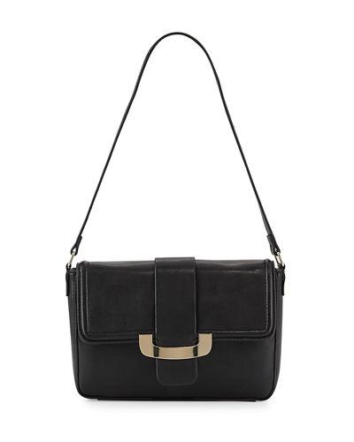 Ellen Faux-leather Clutch Bag