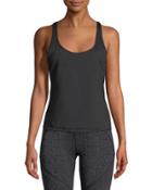 Scoop-neck Twist-back Performance Tank