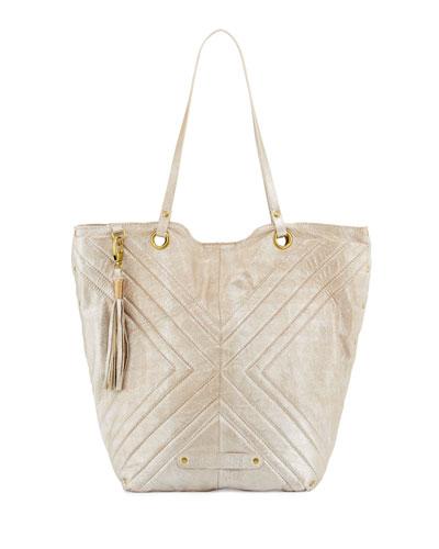 Eden 2 Quilted Leather Tote Bag,