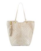 Eden 2 Quilted Leather Tote Bag,