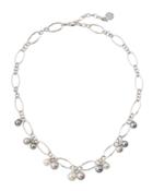 Mixed Pearl Chain Necklace,