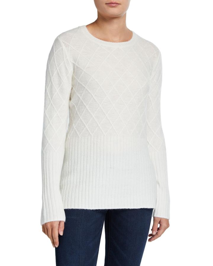 Lattice Stitch Pullover