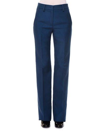 Valfredo Flat-front Gabardine Pants,