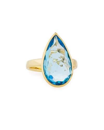 Rock Candy&reg; 18k Swiss Topaz Teardrop Ring,