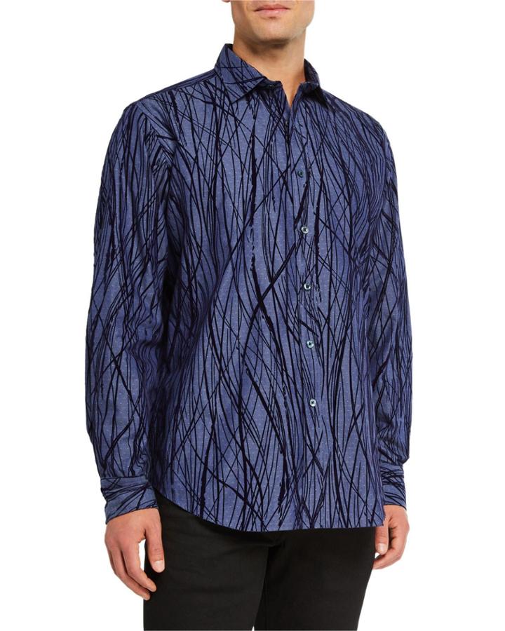 Men's Velvet-textured