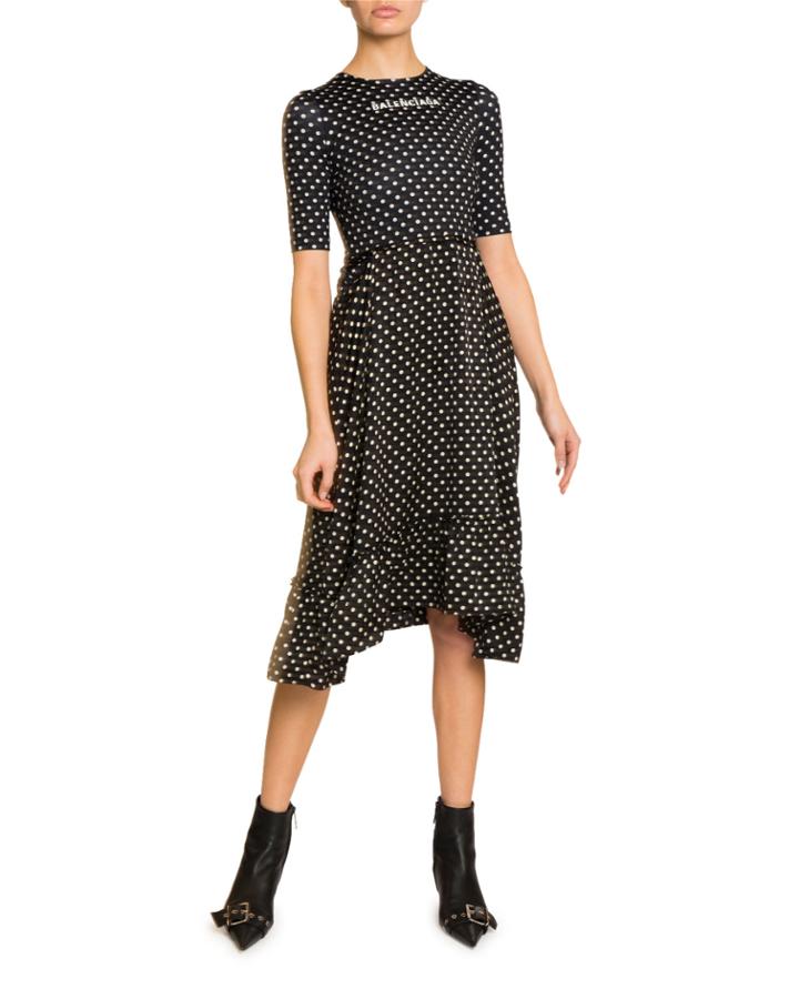 Polka-dot Logo Graphic