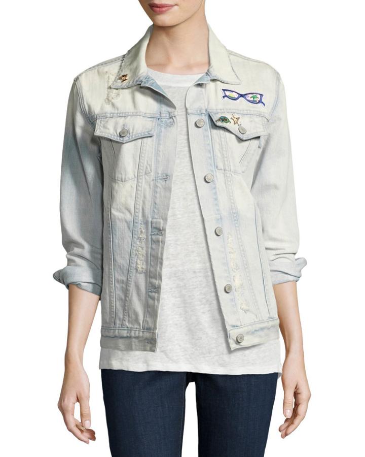Knox St. Tropez Denim Jacket, Blue