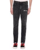 Men's Ripped Denim Track Pants