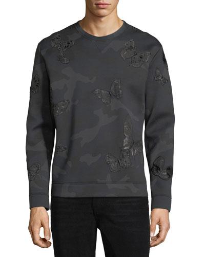 Camu Butterfly Embroidered