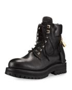 Site Leather Lace-up Hiking Boot