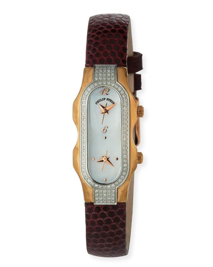 Mini Signature Double Diamond Watch W/