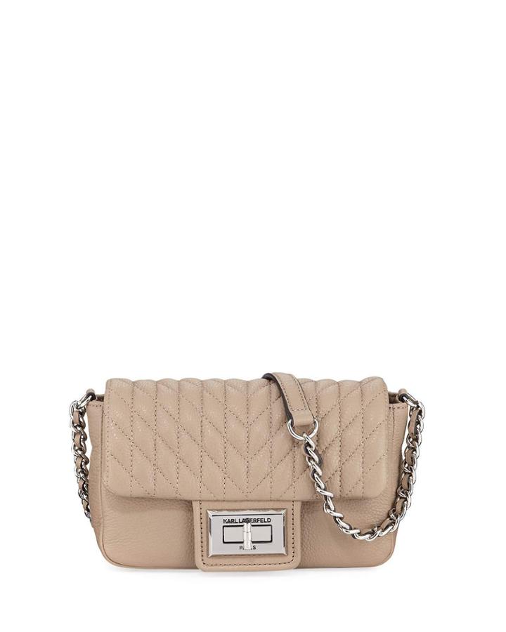 Agyness Pebbled Crossbody Bag