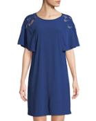 Lace-shoulder