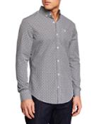 Men' Long-sleeve Mini Gingham