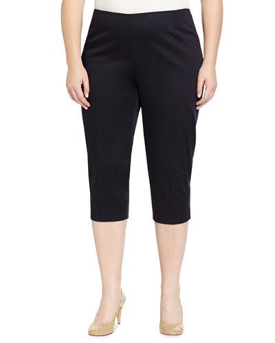 Straight-leg Capri Pants,