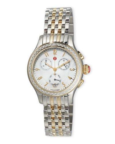 Jetway Two-tone Diamond Bracelet Watch