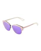 Diormirrored Irregular Metal