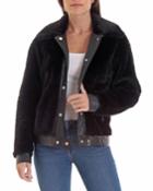 Faux Fur Trucker Jacket