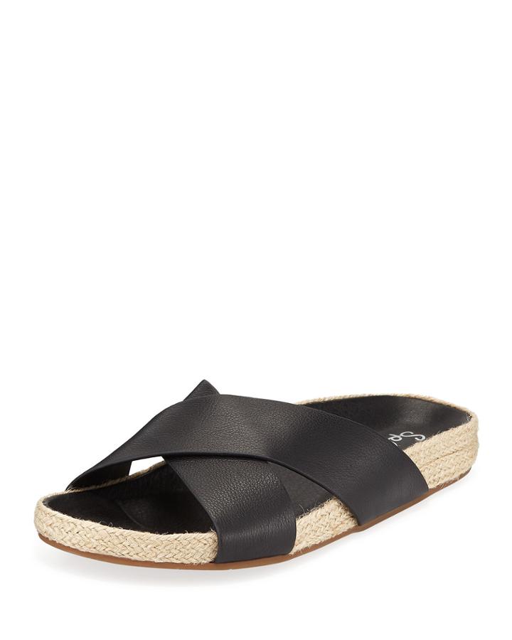 Sybil Leather Crisscross