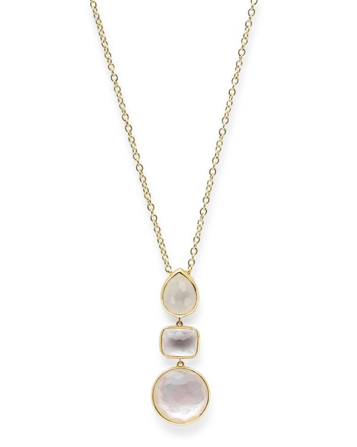 18k Rock Candy&reg; Triple Pendant Necklace In Flirt