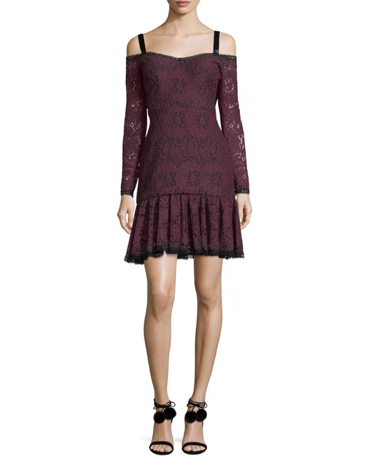 Sophia Off-the-shoulder Long-sleeve