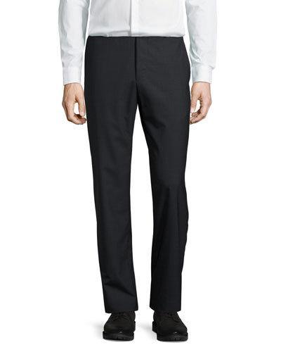 Parker Wool Pants, Black
