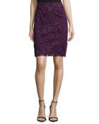 Lace Pencil Skirt,